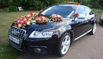 Машина на свадьбу Audi A6 № А5214, черный