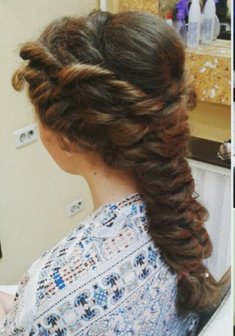 «Вечерняя прическа»