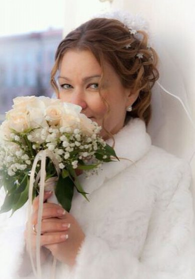 Свадебная прическа Свадебная прическа (О18789) - Стилист-визажист Ольга Литаш