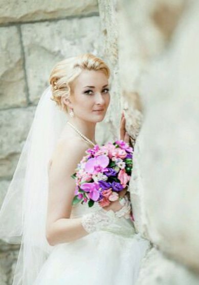 Прическа на свадьбу Свадебная прическа (О18788) - Стилист-визажист Ольга Литаш