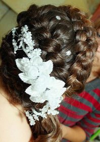 Свадебная прическа (О18784)