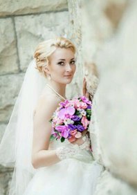  Свадебная прическа (О18788)