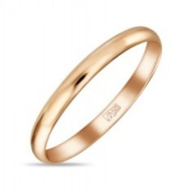 Обручальное кольцо R01-R-040-200-М12479 - Ювелирный бренд Московский ювелирный завод