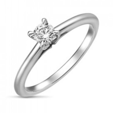 Помолвочное кольцо R01-SOL38-025-G2-М12504 - Ювелирный бренд Московский ювелирный завод