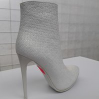 Свадебные сапожки Т2866 на высоком каблуке